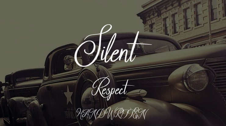 Silent Respect Font