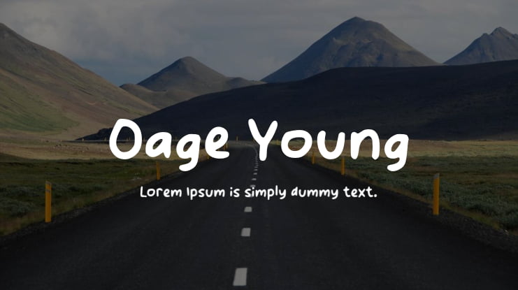 Oage Young Font