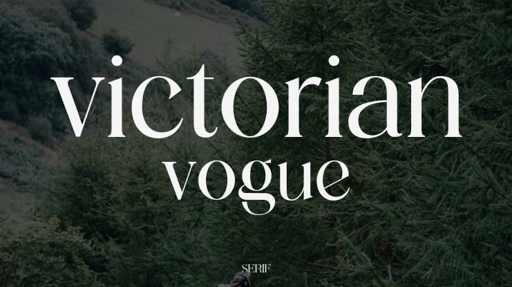 victorian vogue Font Family