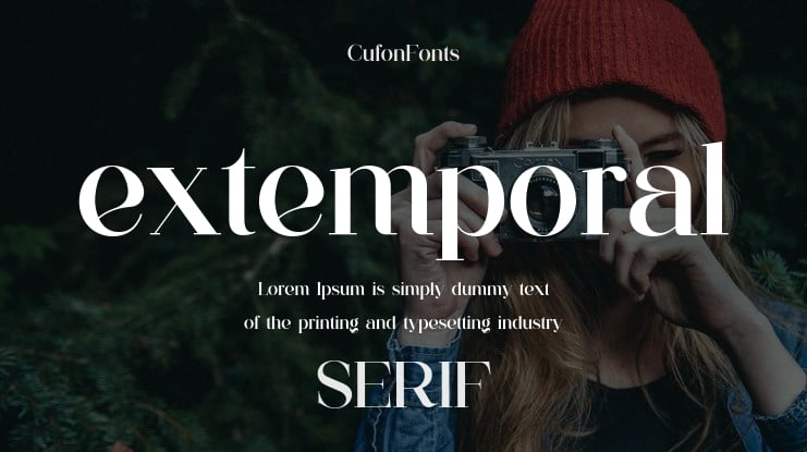 extemporal Font