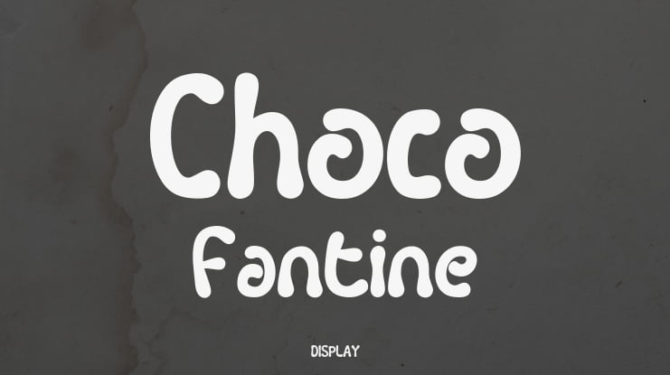 Choco Fantine Font