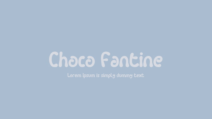 Choco Fantine Font