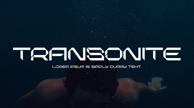 Transonite Font