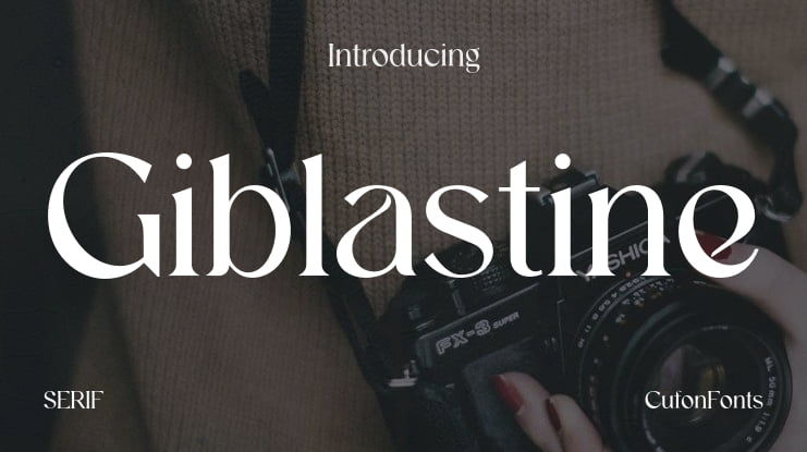 Giblastine Font