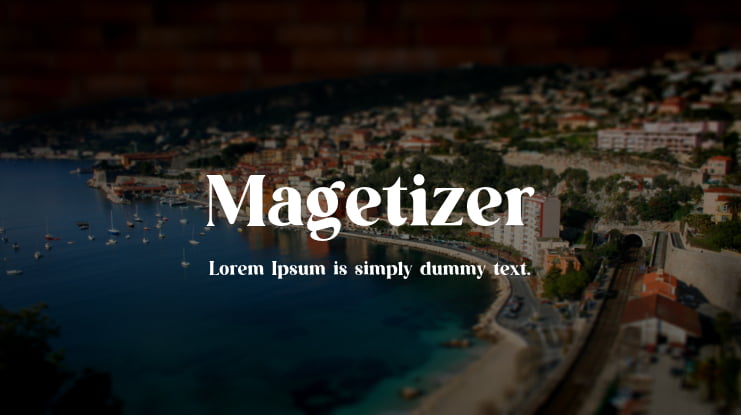 Magetizer Font