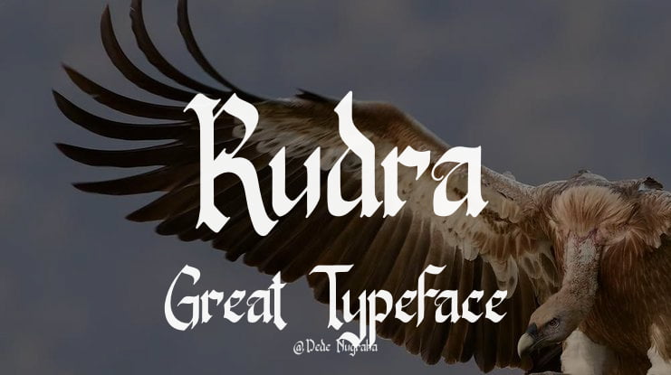 Rudra Great Font