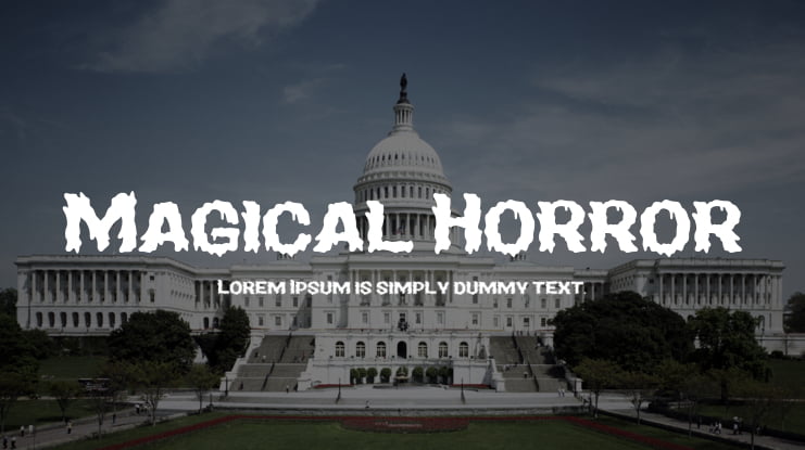 Magical Horror Font