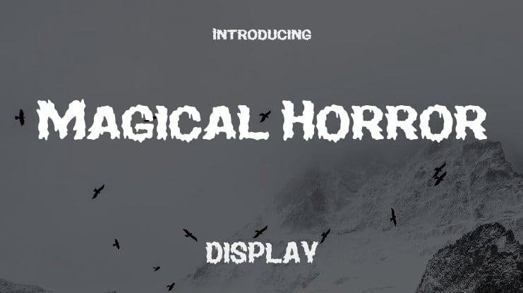 Magical Horror Font