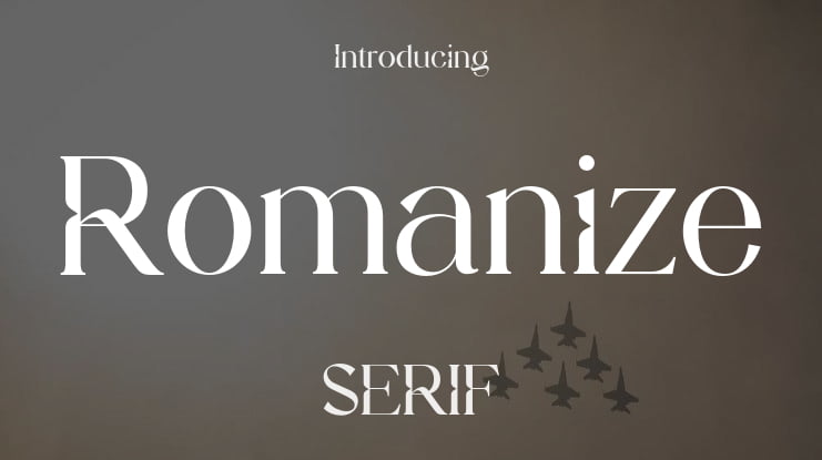 Romanize Font