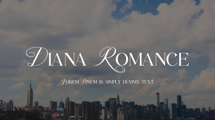 Diana Romance Font Family