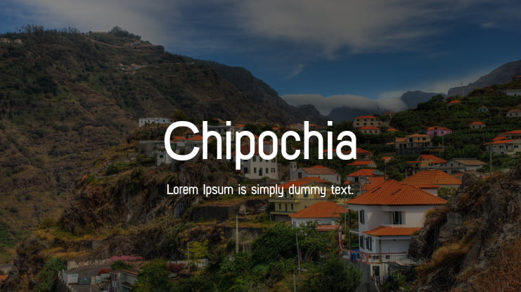 Chipochia Font Family