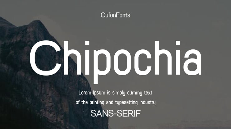 Chipochia Font Family