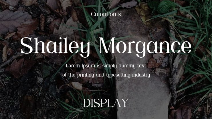 Shailey Morgance Font Family