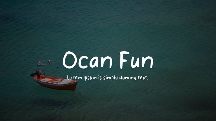 Ocan Fun Font