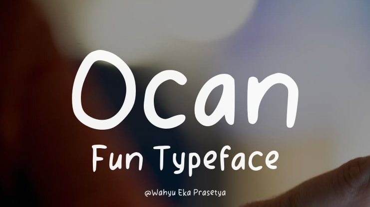 Ocan Fun Font