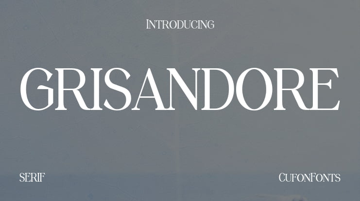 grisandore Font