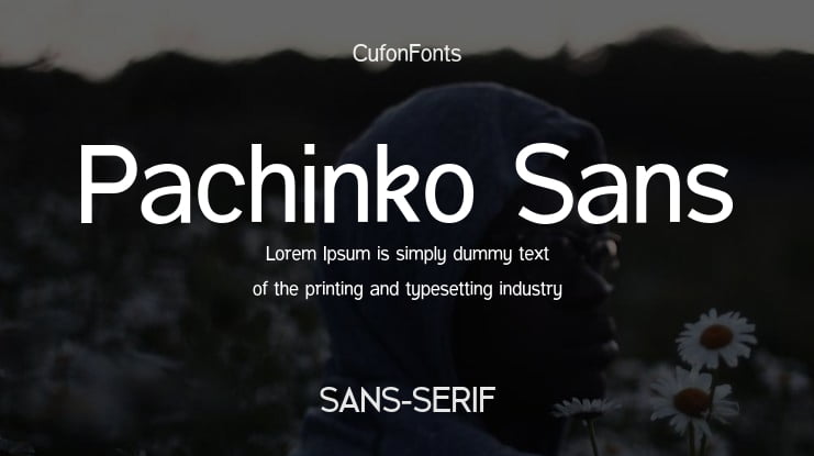 Pachinko Sans Font Family