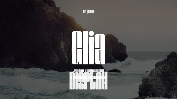 Glia Font