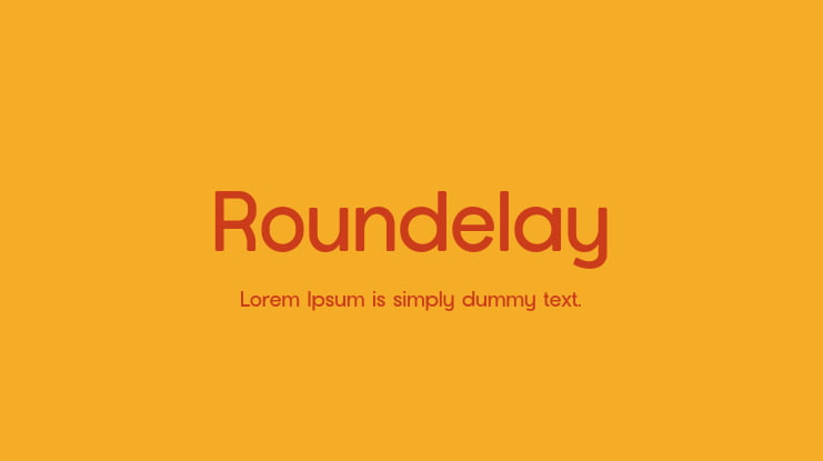 Roundelay Font Family