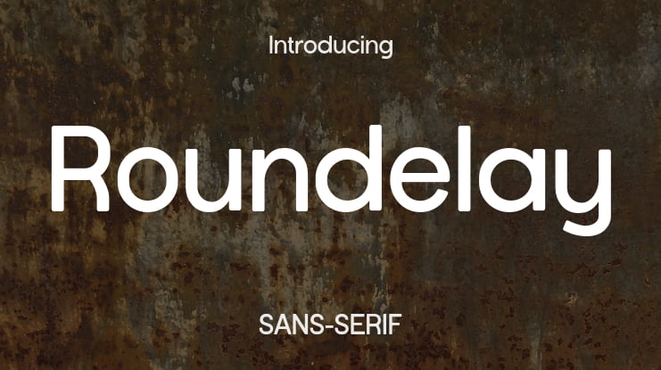 Roundelay Font Family