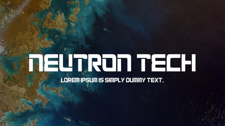 NEUTRON TECH Font