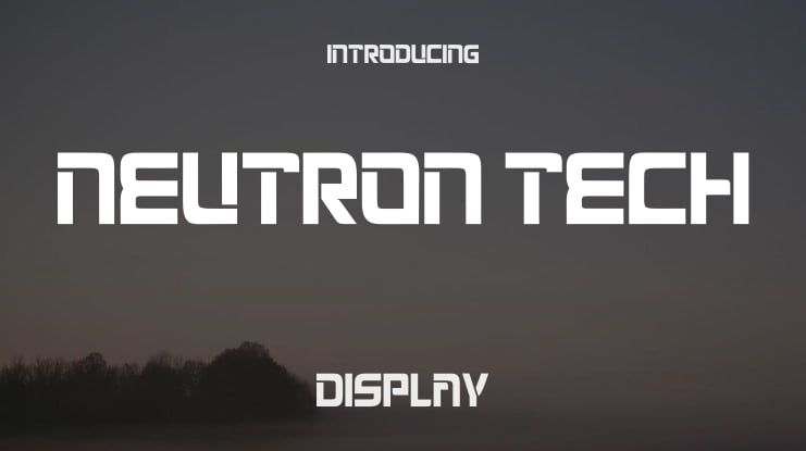 NEUTRON TECH Font