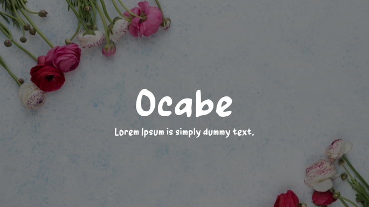 Ocabe Font