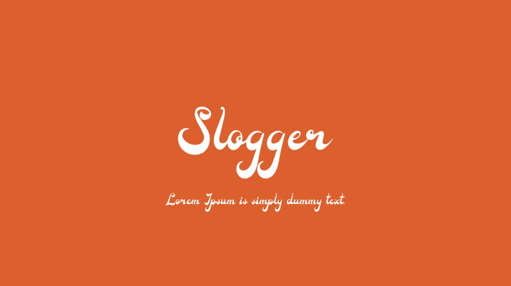 Slogger Font