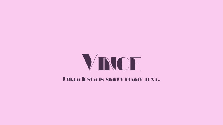 Vince Font