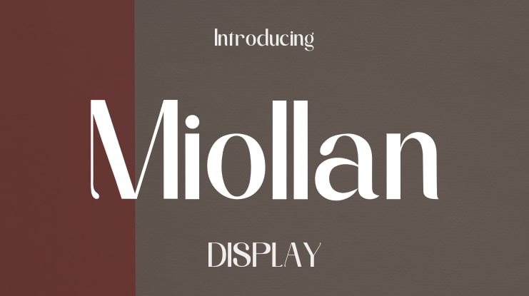 Miollan Font