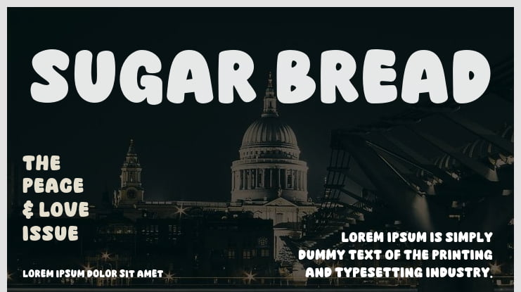 Sugar Bread Font