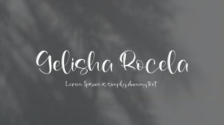 Gelisha Rocela Font