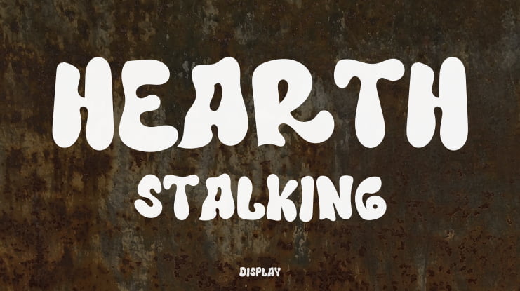 Hearth Stalking Font