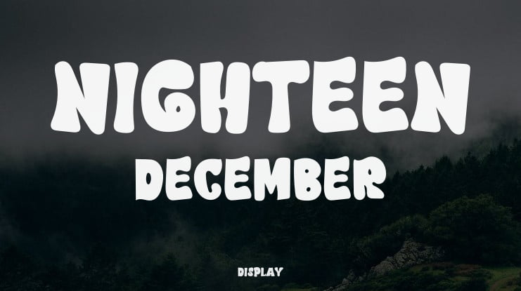 Nighteen December Font