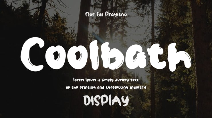 Coolbath Font