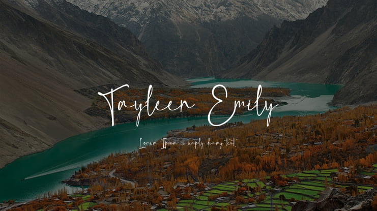 Tayleen Emily Font