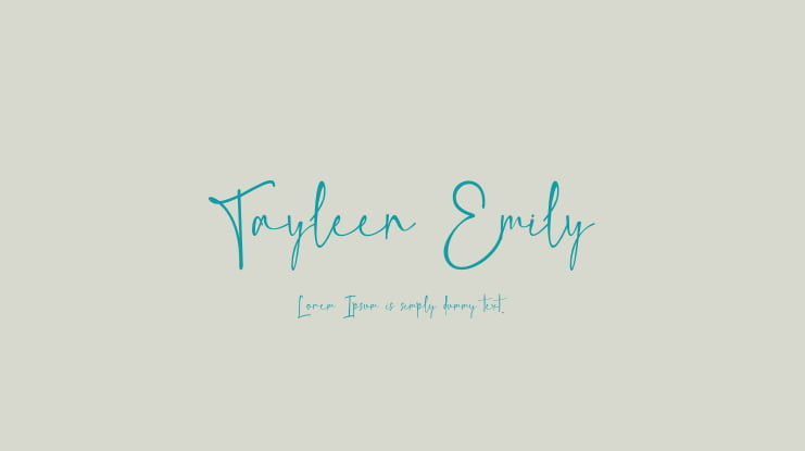 Tayleen Emily Font