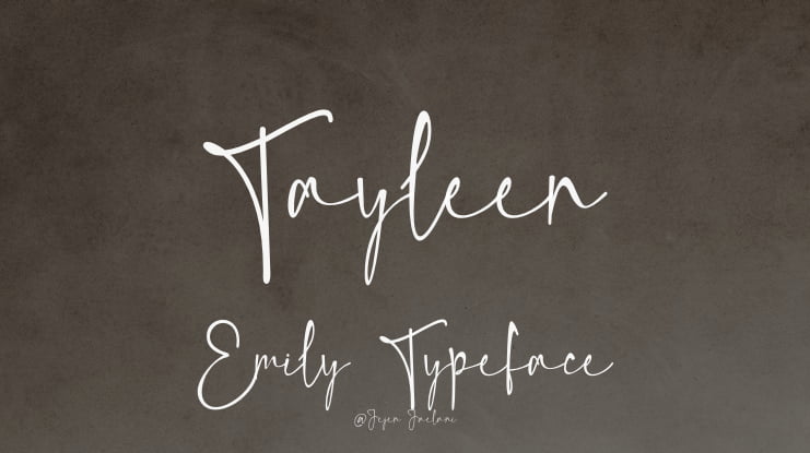 Tayleen Emily Font