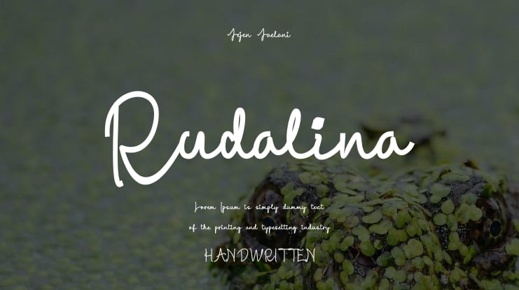 Rudalina Font