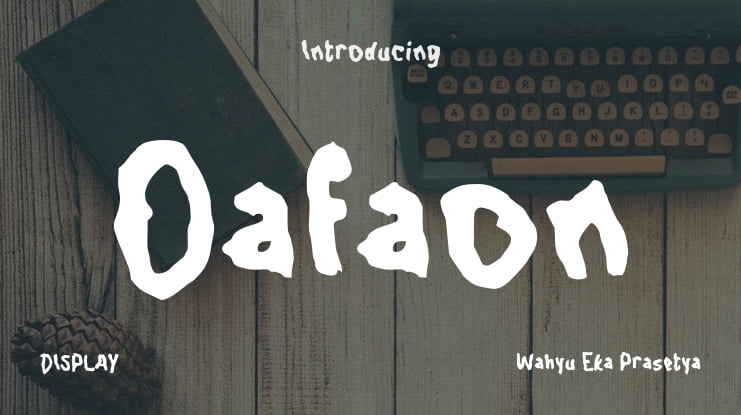 Oafaon Font