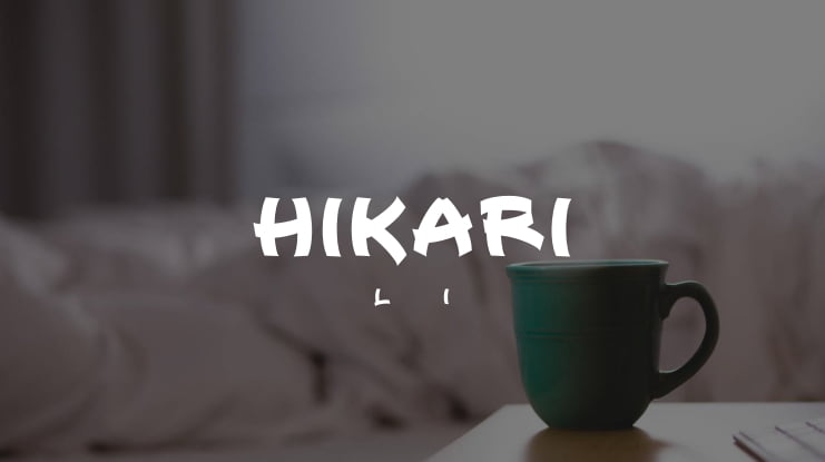 HIKARI Font