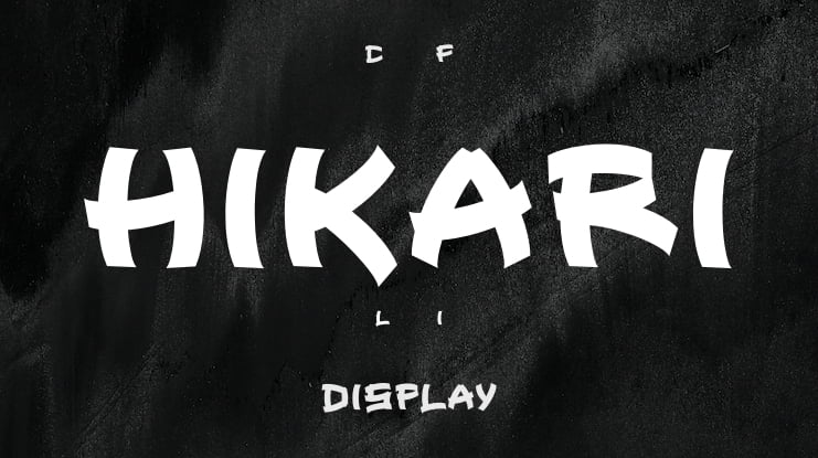 HIKARI Font