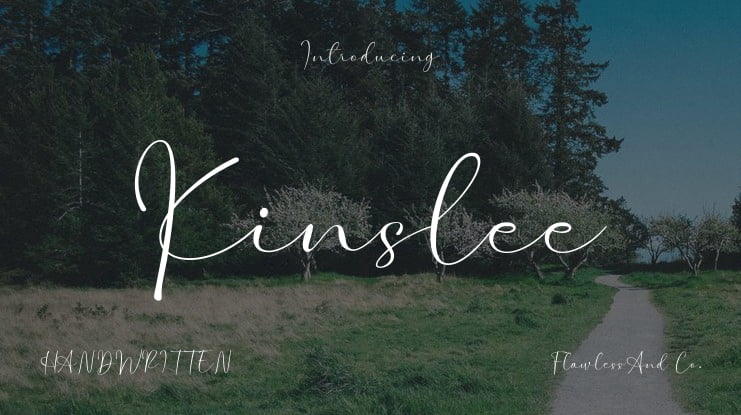 Kinslee Font