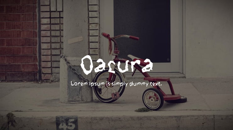 Oacura Font