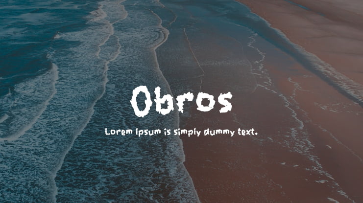 Obros Font