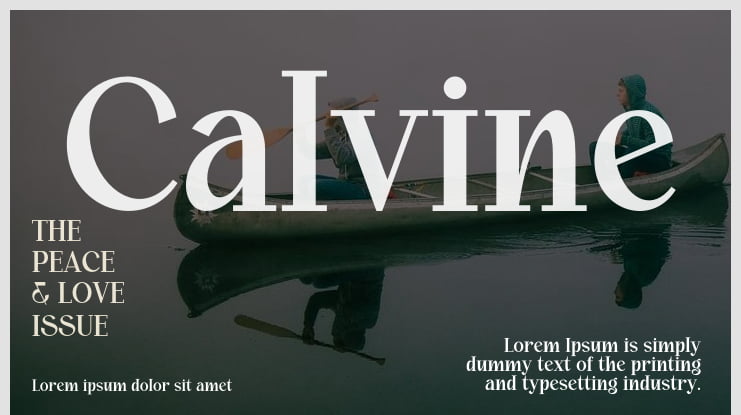 Calvine Font