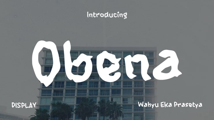 Obena Font