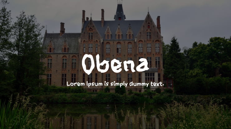 Obena Font