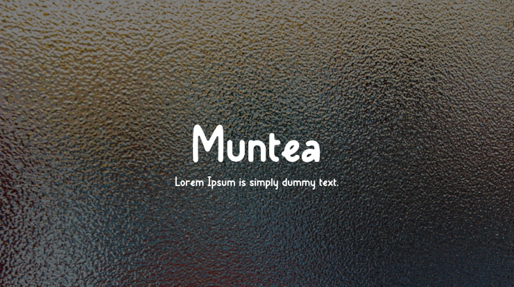 Muntea Font