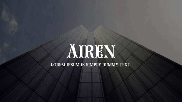 Airen Font